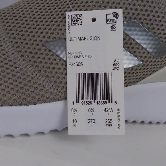 Adidas Ultimafusion Running Shoes women's size 10 - Picture 7 of 8